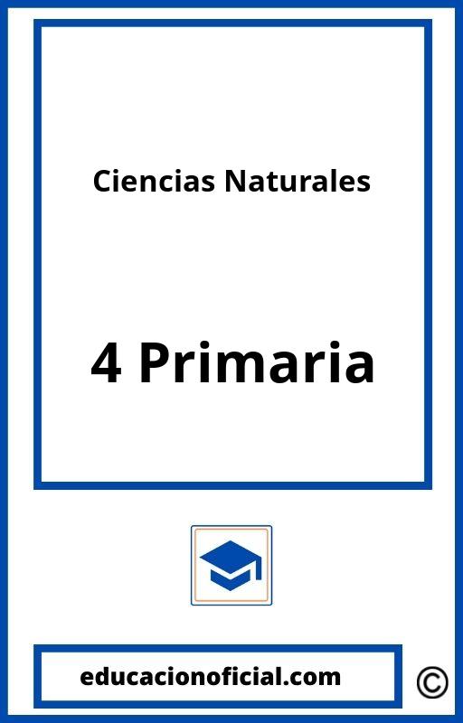 Ciencias Naturales 4 Primaria PDF