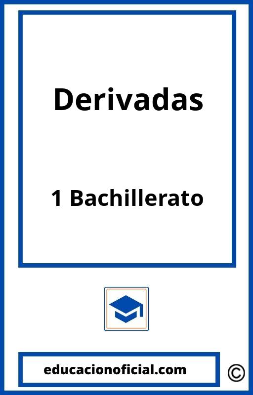 Derivadas 1 Bachillerato PDF