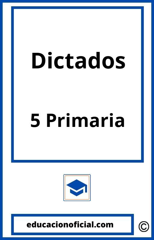 Dictados 5 Primaria PDF