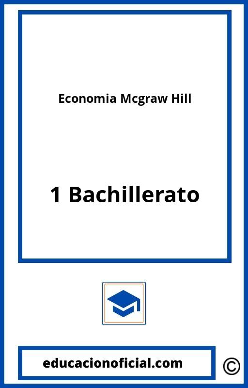 Economia 1 Bachillerato Mcgraw Hill PDF