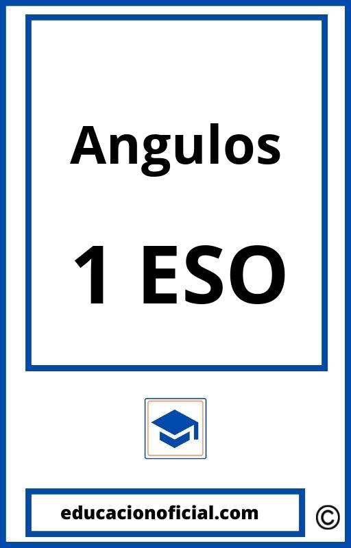 Ejercicios Angulos 1 ESO PDF