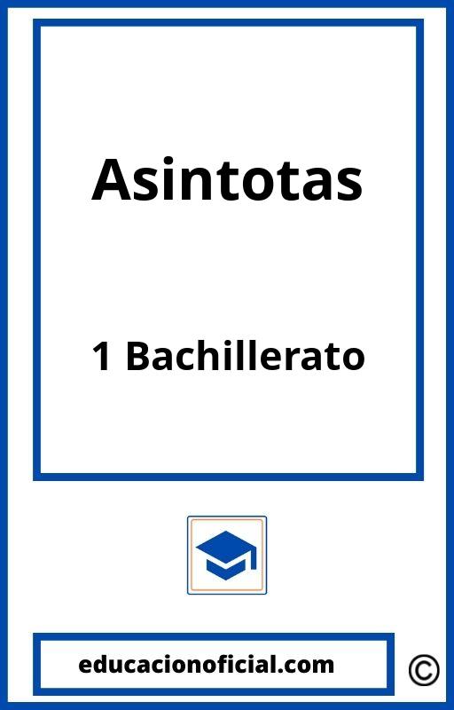 Ejercicios Asintotas 1 Bachillerato PDF