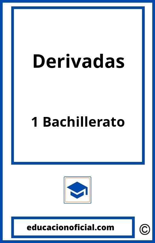 Ejercicios De Derivadas 1 Bachillerato PDF