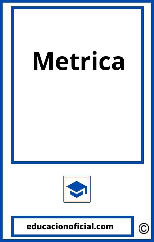 Ejercicios De Metrica Resueltos 2O ESO PDF