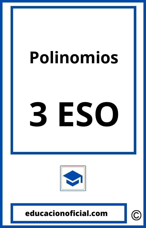 Ejercicios De Polinomios 3 ESO PDF