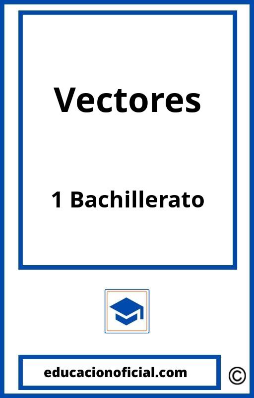 Ejercicios De Vectores Resueltos 1 Bachillerato PDF