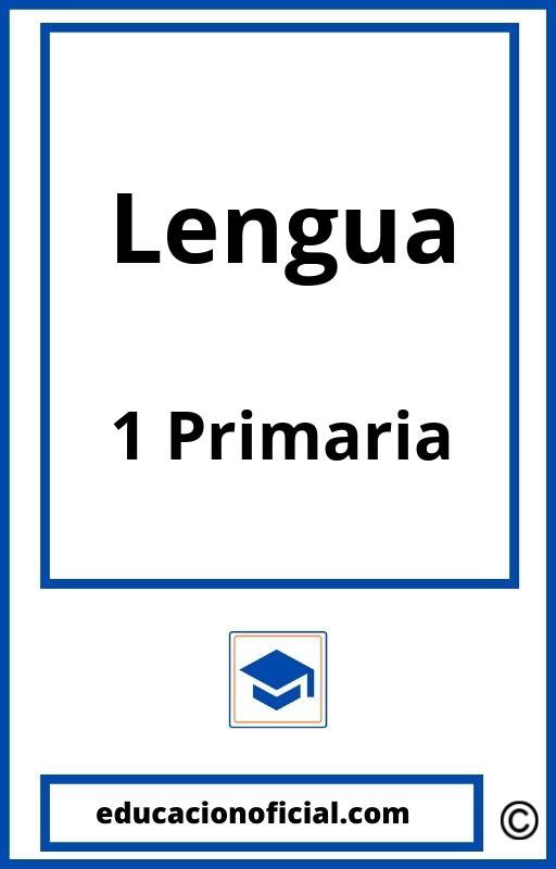 Ejercicios Lengua 1 Primaria PDF