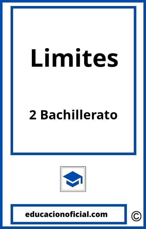 Ejercicios Limites 2 Bachillerato PDF