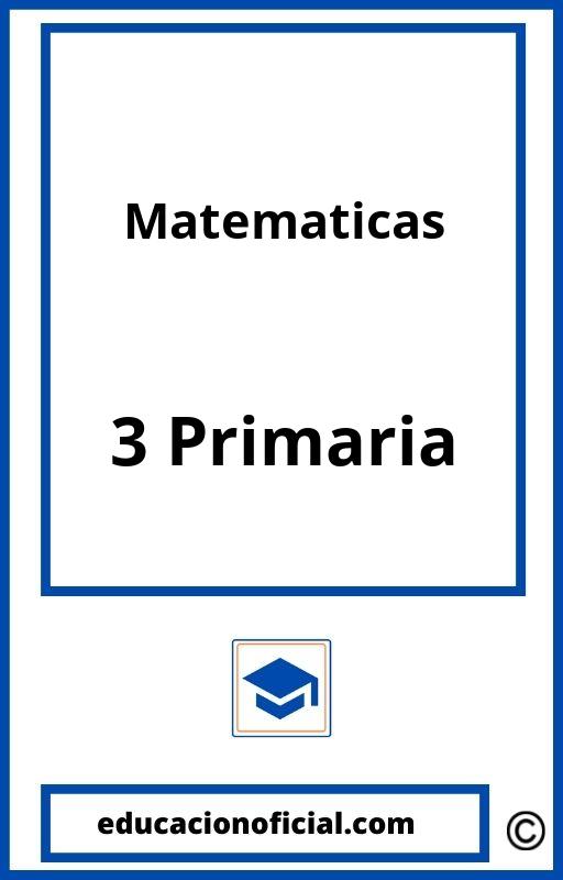 Ejercicios Matematicas 3 Primaria PDF