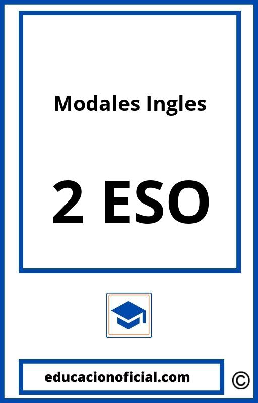 Ejercicios Modales Ingles 2 ESO PDF