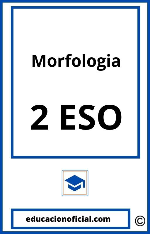 Ejercicios Morfologia 2 ESO PDF