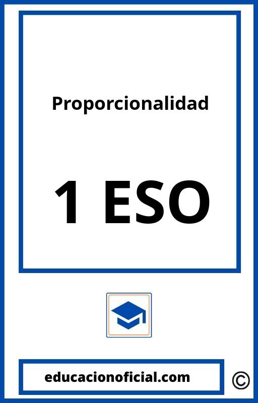 Ejercicios Proporcionalidad 1 ESO PDF