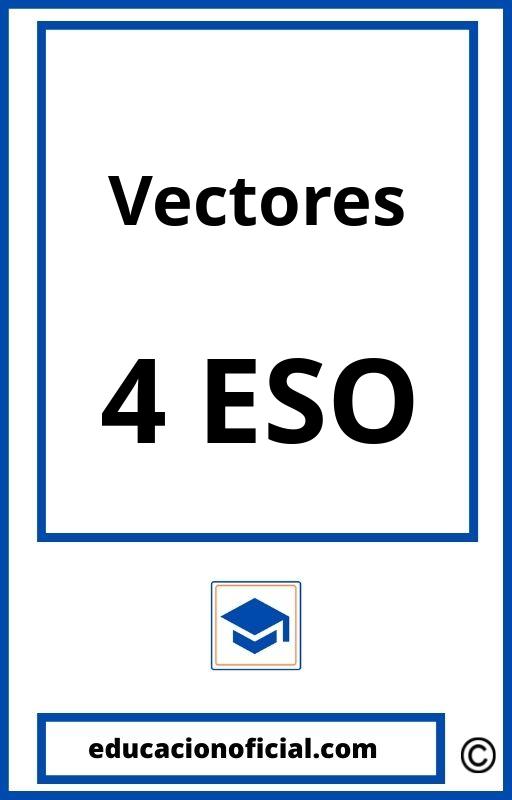 Ejercicios Vectores 4 ESO PDF