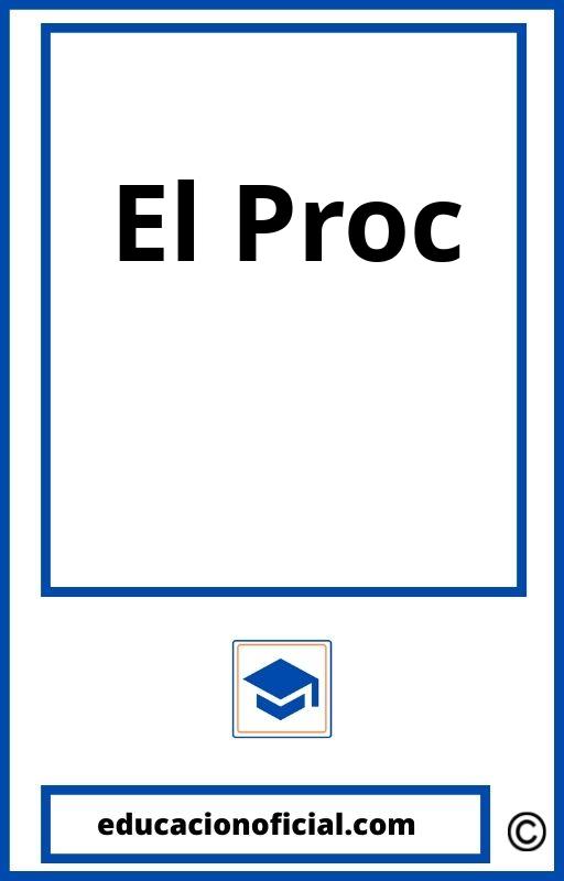 El Proceso PDF