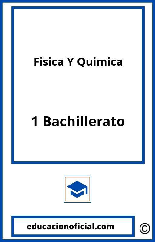 Fisica Y Quimica 1 Bachillerato PDF