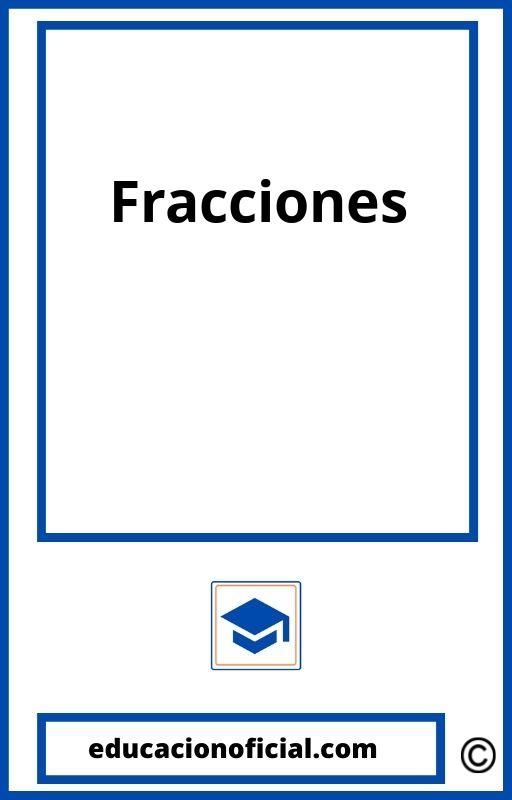 Fracciones 3O Primaria PDF