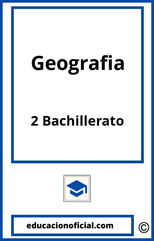 Geografia 2 Bachillerato PDF