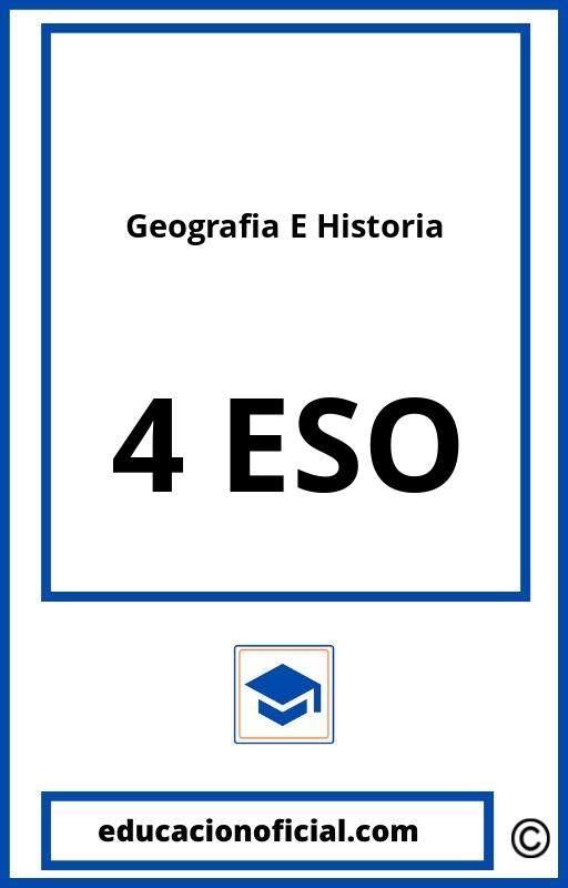 Geografia E Historia 4 ESO PDF