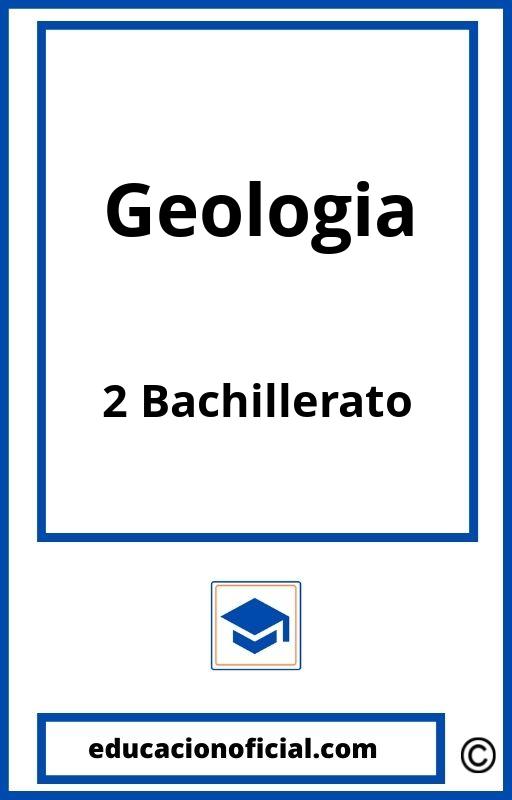 Geologia 2 Bachillerato PDF