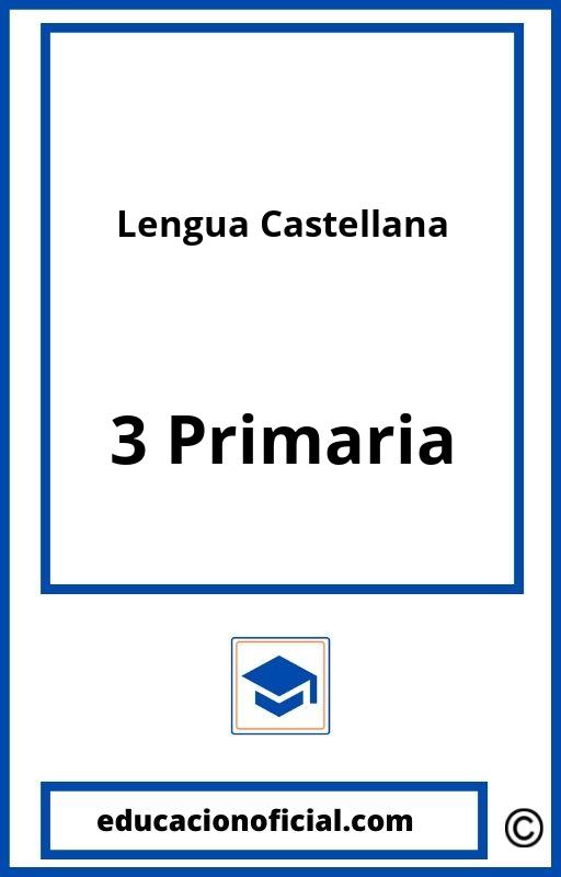 Lengua Castellana 3 Primaria PDF