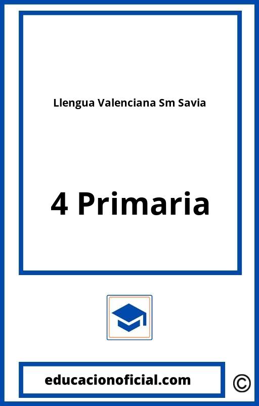 Llengua Valenciana 4 Primaria Sm Savia PDF