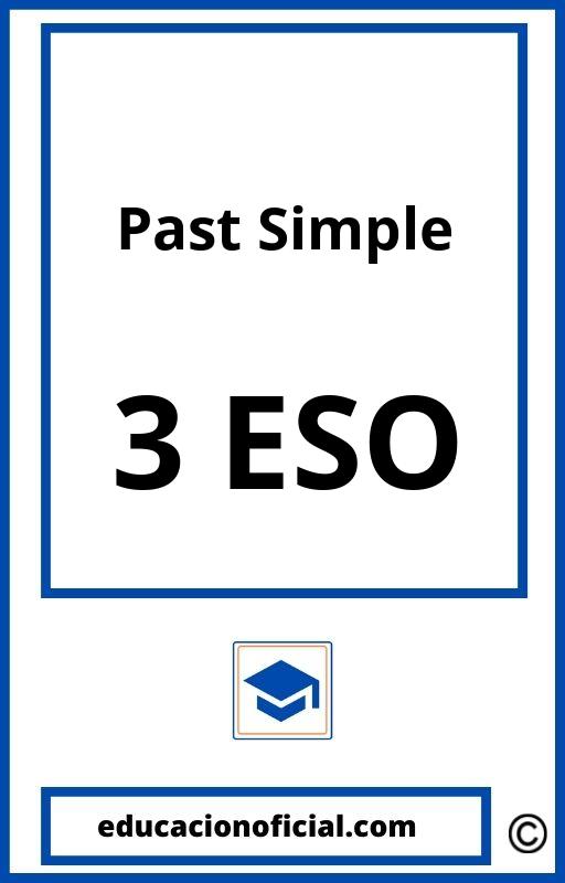 Past Simple Exercises 3 ESO PDF