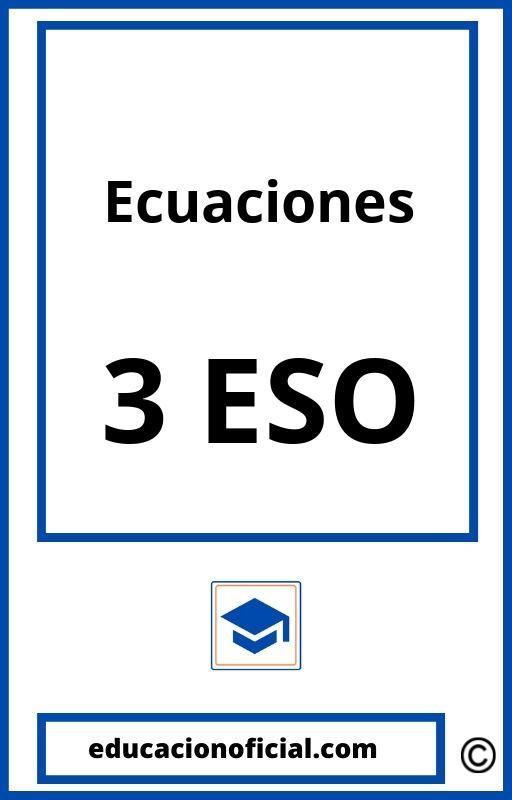 Problemas De Ecuaciones 3 ESO PDF