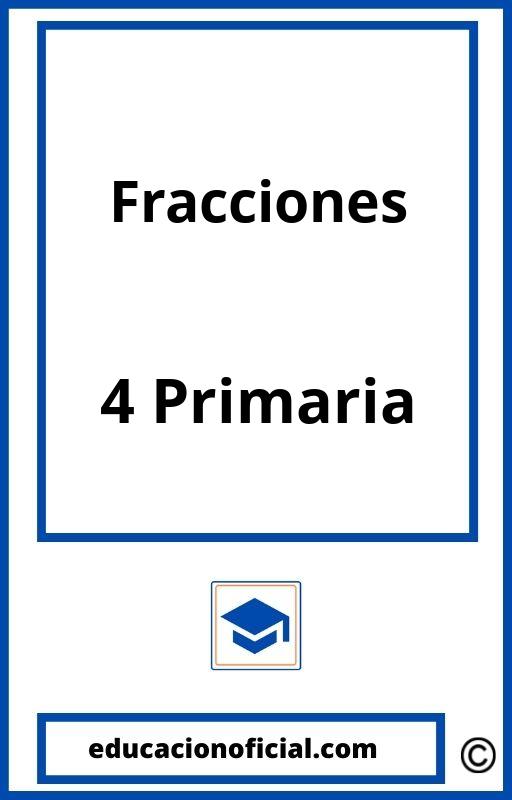 Problemas De Fracciones 4 Primaria PDF