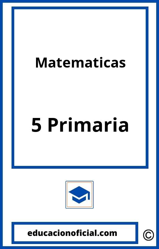 Problemas De Matematicas 5 Primaria PDF