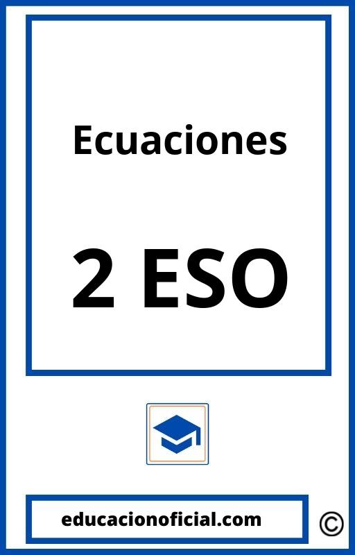 Problemas Ecuaciones 2 ESO Resueltos PDF