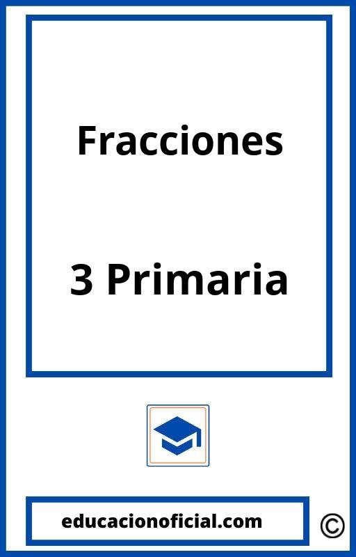 Problemas Fracciones 3 Primaria PDF