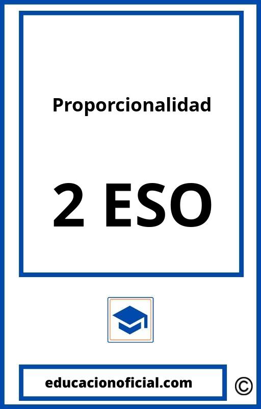 Proporcionalidad 2 ESO PDF