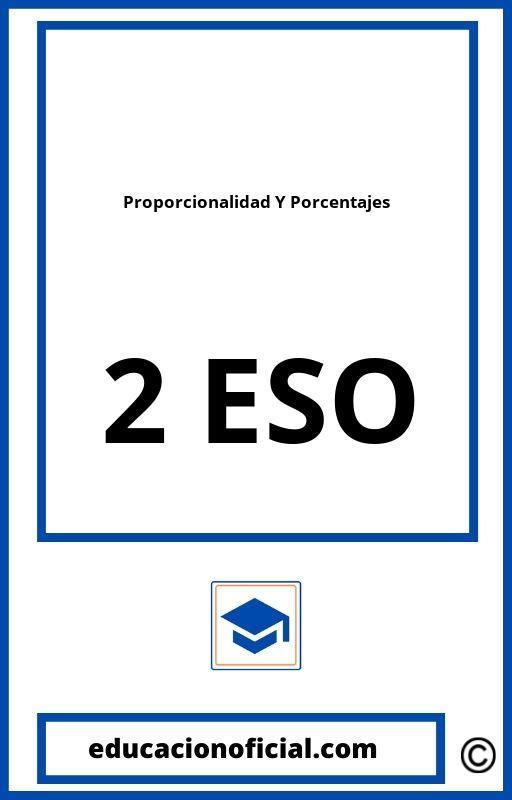 Proporcionalidad Y Porcentajes 2 ESO PDF