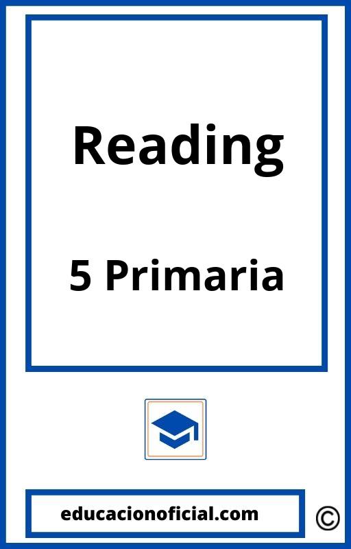 Reading 5 Primaria PDF