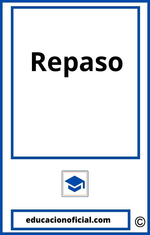 Repaso 5O Primaria PDF