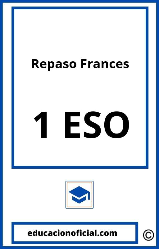 Repaso Frances 1 ESO PDF