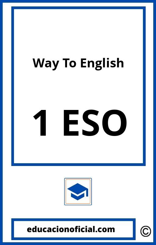 Way To English 1 ESO PDF